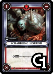 Scrabbling Horror - Foil